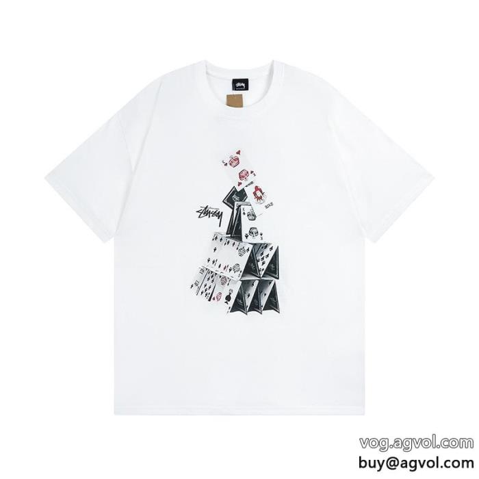 万能アイテムきちんと感が抜群ブランド 品 スーパー コピー半袖Tシャツステューシー_0_0