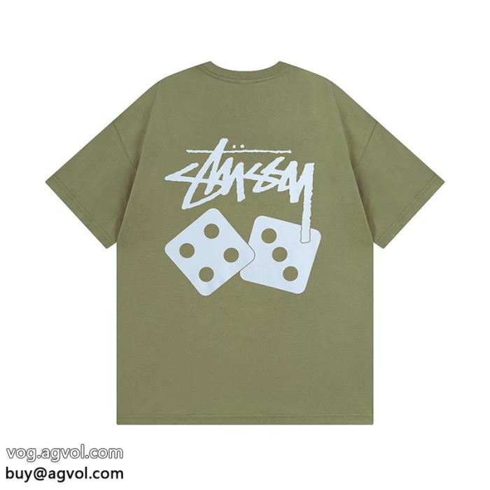 ブランド コピー  ステューシー2023ファッションお手頃価格半袖Tシャツ_0_3