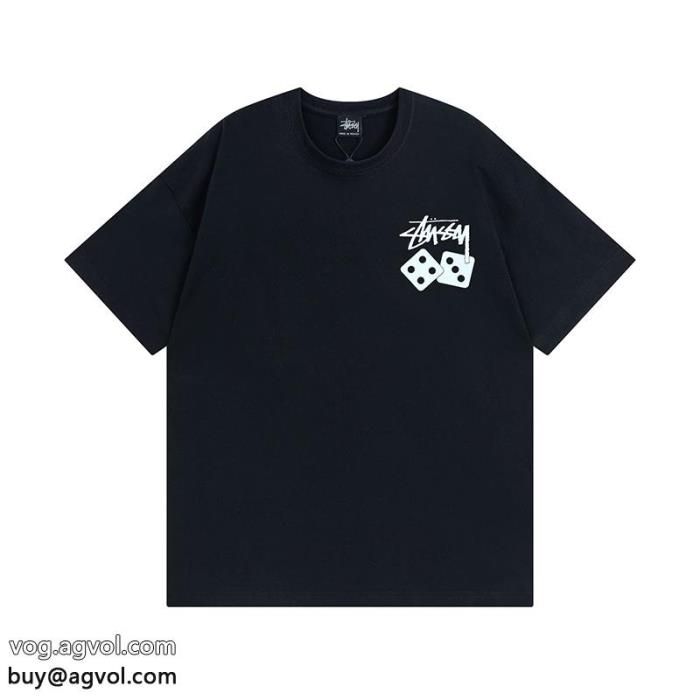 ブランド コピー  ステューシー2023ファッションお手頃価格半袖Tシャツ_0_4