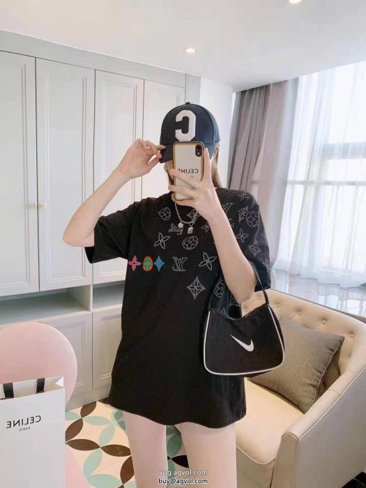 半袖Tシャツブランド コピー 販売ギフト最適今年風ルイ ヴィトン_0_3