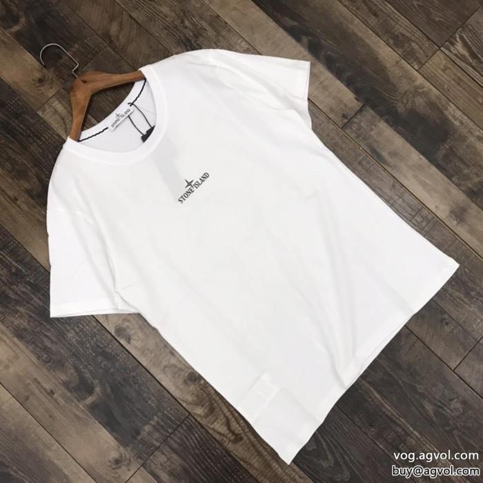 スーパー コピー 品Stone Island早い者勝ち派手すぎず半袖Tシャツ_0_2