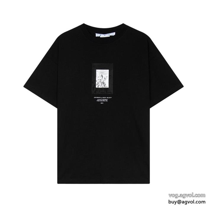 万能アイテム重宝するOff-Whiteブランド コピー 販売 &nbsp;半袖Tシャツ_0_2