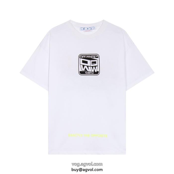 ブランド 激安Off-White話題のブランド派手すぎず&nbsp;半袖Tシャツ_0_0