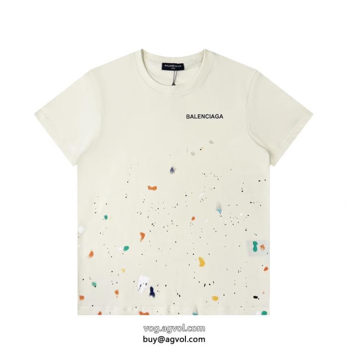 バレンシアガ贅沢な逸品2023年の夏のマストブランド 激安 半袖Tシャツ_0_0