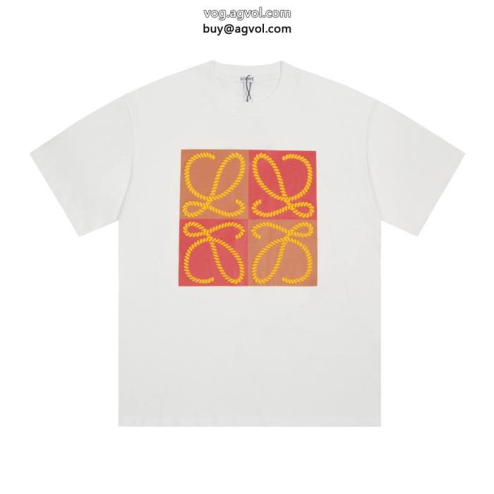 売切れ必須プレミアム品質コピー 品 ブランド半袖TシャツLOEWE_0_2