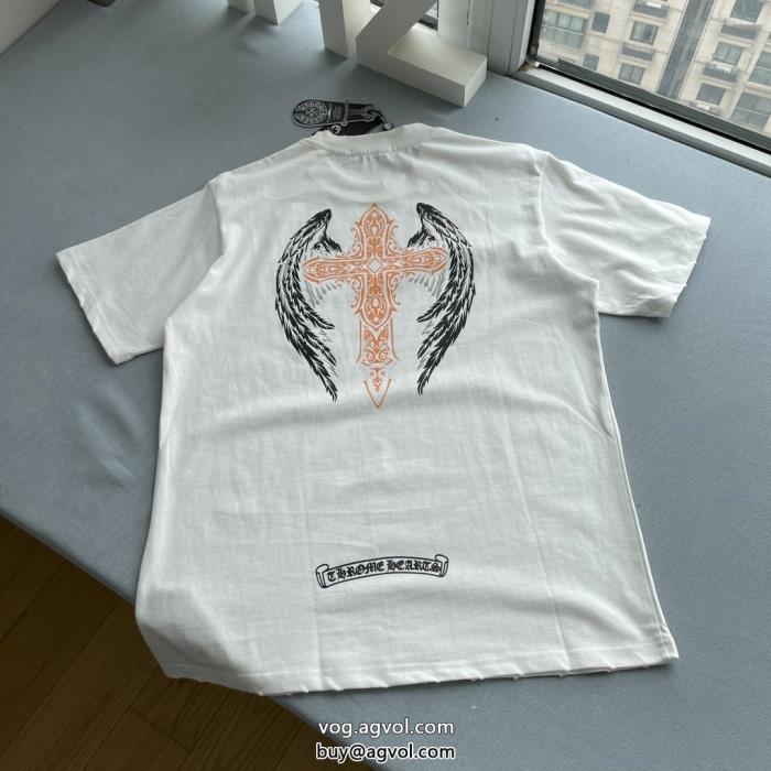 クロムハーツスーパー コピー 品シンプルなデザイン今季話題の一級品半袖Tシャツ_0_3