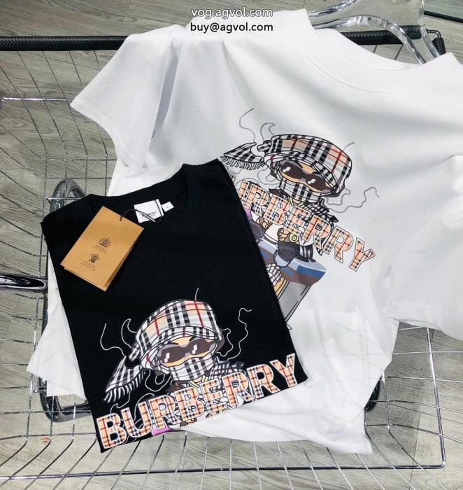 ブランド 偽物 激安BURBERRY完売続出人気☆夏にお勧め半袖Tシャツ_0_0