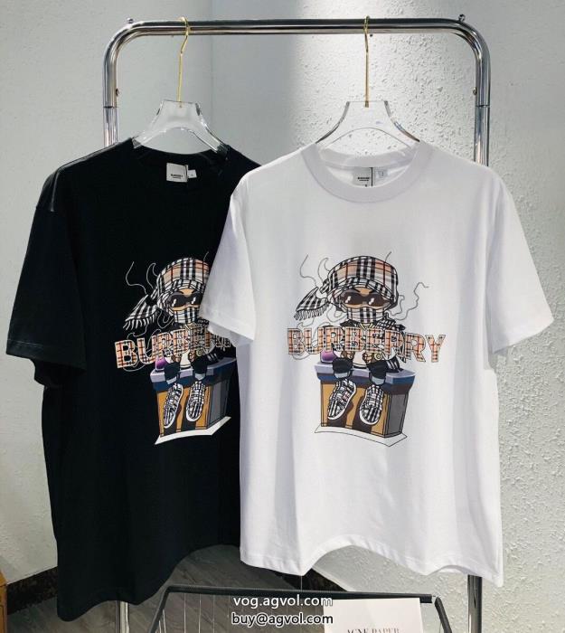 ブランド 偽物 激安BURBERRY完売続出人気☆夏にお勧め半袖Tシャツ_0_1