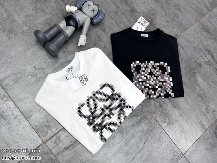 コピー ブランド 販売機能性が高い一気に明るい2023のスタイル半袖TシャツLOEWE_0_0