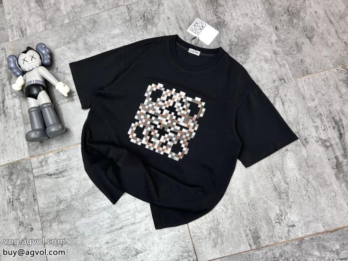 コピー ブランド 販売機能性が高い一気に明るい2023のスタイル半袖TシャツLOEWE_0_2