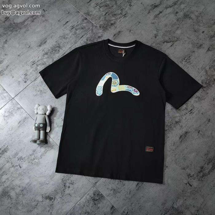 エヴィスブランド コピー 販売半袖Tシャツ高級感漂う新品限定セール_0_1