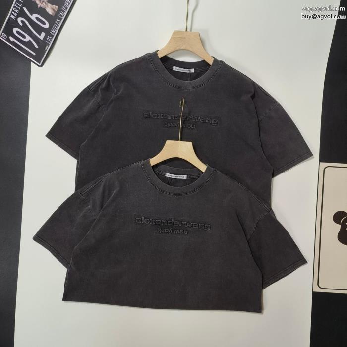 コピー 商品 通販スタイリッシュ夏っぽさ新作アイテムALEXANDER WANG半袖Tシャツ_0_0