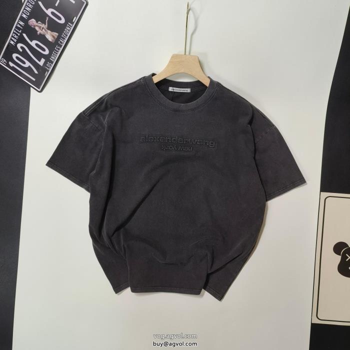 コピー 商品 通販スタイリッシュ夏っぽさ新作アイテムALEXANDER WANG半袖Tシャツ_0_1