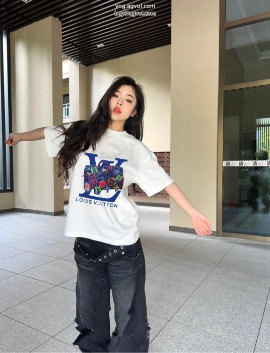 半袖Tシャツルイ ヴィトンブランド 通販優秀なアイテム軽やかな素材感_0_2