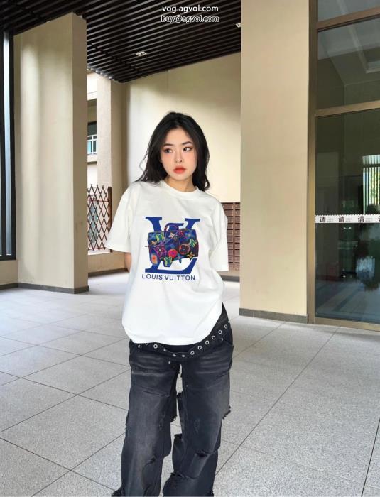 半袖Tシャツルイ ヴィトンブランド 通販優秀なアイテム軽やかな素材感_0_3