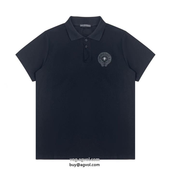 入荷予定ブームは再熱中半袖シャツ偽 ブランドCHROME HEARTS_0_3