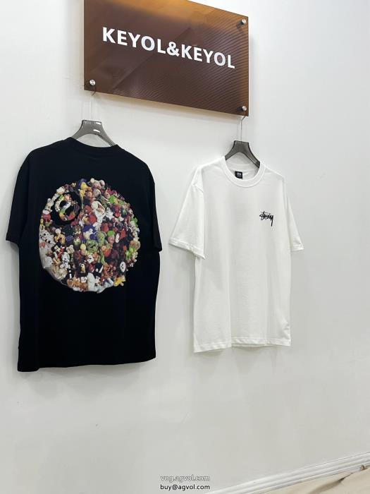 洗練されたスタイル明るいイメージを持たSTUSSY半袖Tシャツ偽 ブランド _0_0