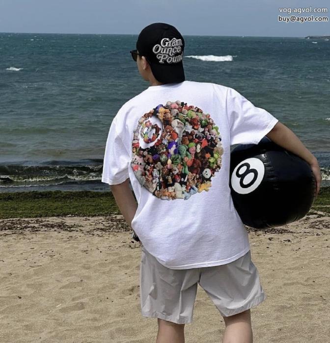 洗練されたスタイル明るいイメージを持たSTUSSY半袖Tシャツ偽 ブランド _0_2