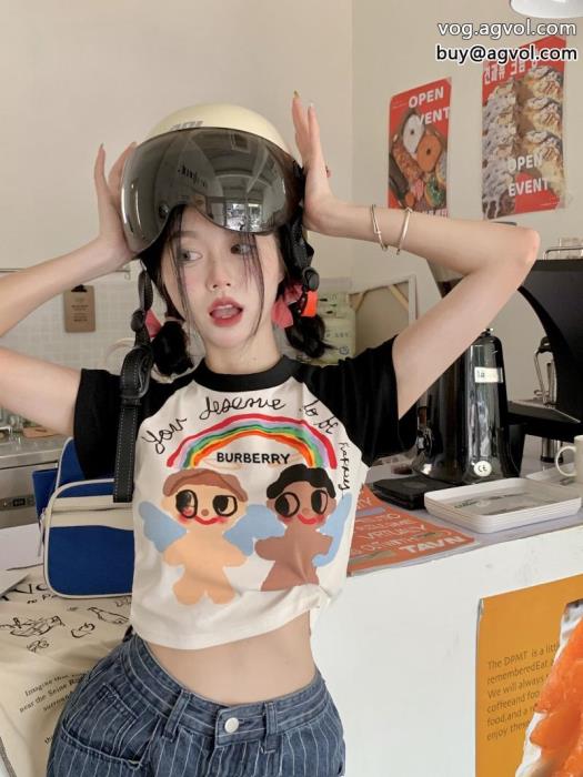 バーバリー半袖Tシャツスーパー コピー ブランド 通販この時季だからお買い得希少限定_0_2