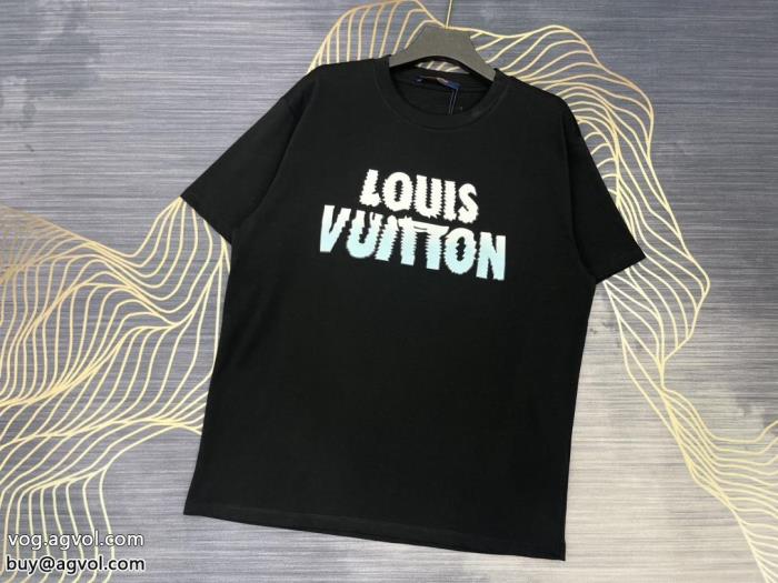 LOUIS VUITTON半袖Tシャツ日本未入荷洗練された印象ブランド スーパー コピー_0_1