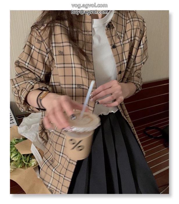 長袖シャツ優しい肌触り2023年春の新作コレクションブランド 偽物BURBERRY_0_0