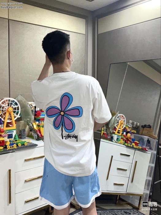 今や定番アイテム好評品高品質素材偽物 通販 STUSSY半袖Tシャツ_0_4