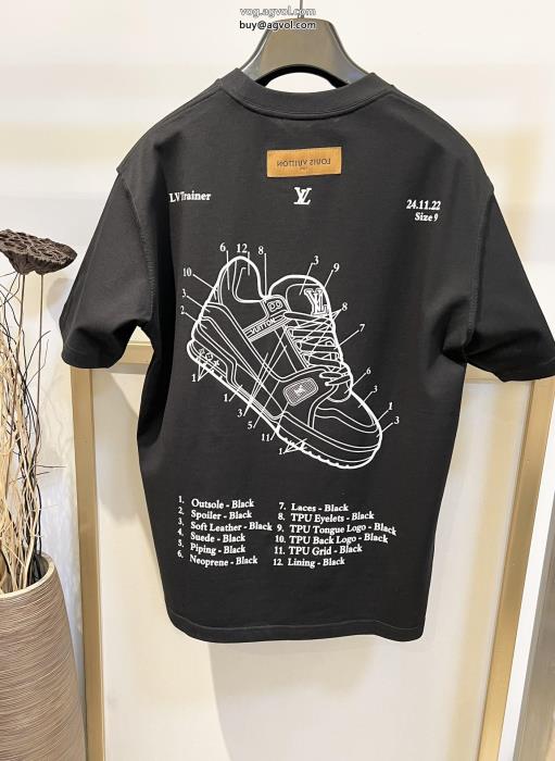 定番人気最新作高い人気ブランド コピー 販売半袖TシャツLOUIS VUITTON_0_2