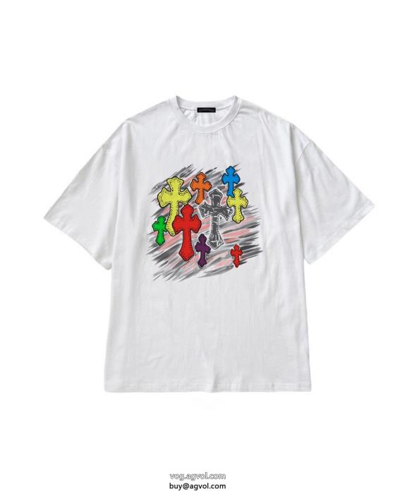 限定生産品季節をまたい新作アイテム半袖Tシャツブランド コピー 販売クロムハーツ_0_1