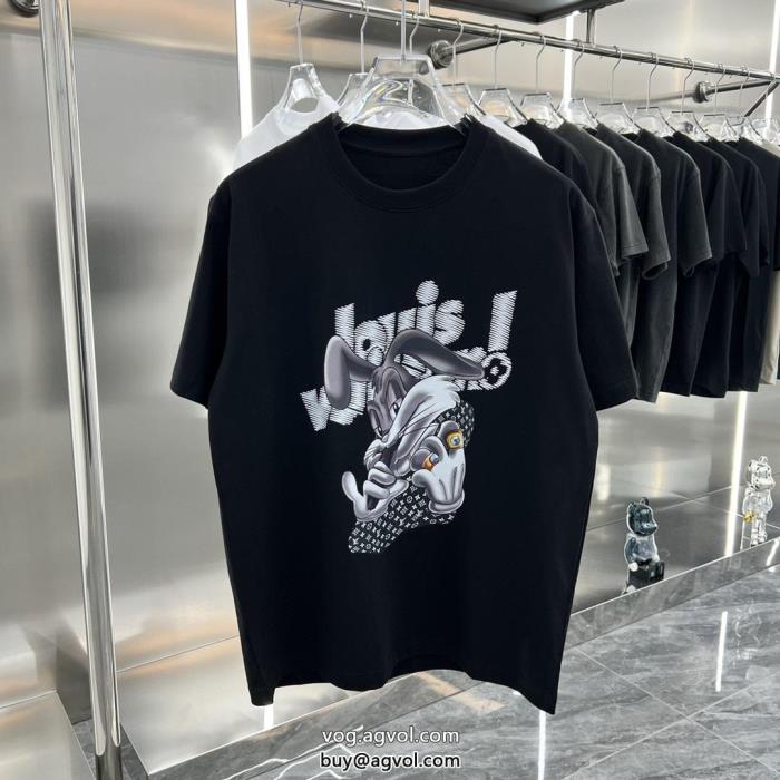 涼しげな印象の知的な雰囲気夏着物ルイ ヴィトンブランド コピー 激安半袖Tシャツ_0_0