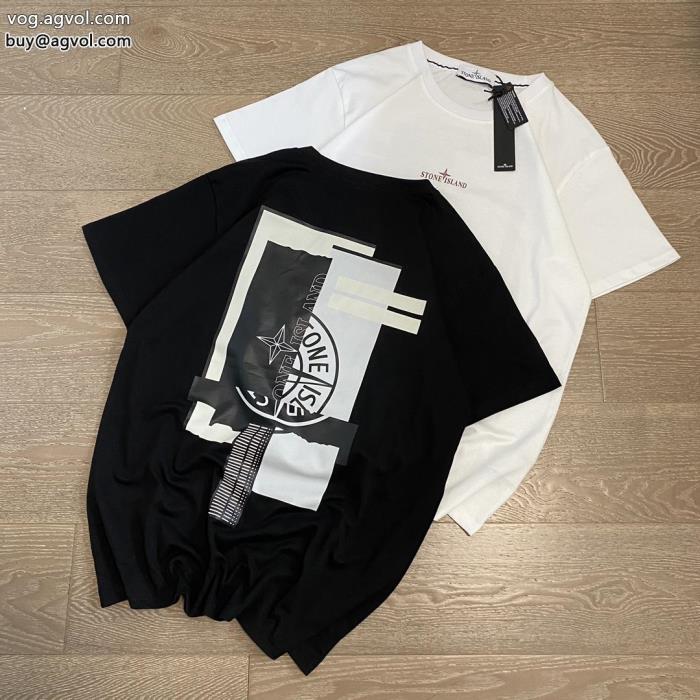 季節感をプラス人気商品プレミアム品質ブランド 品 スーパー コピー半袖TシャツStone Island_0_0