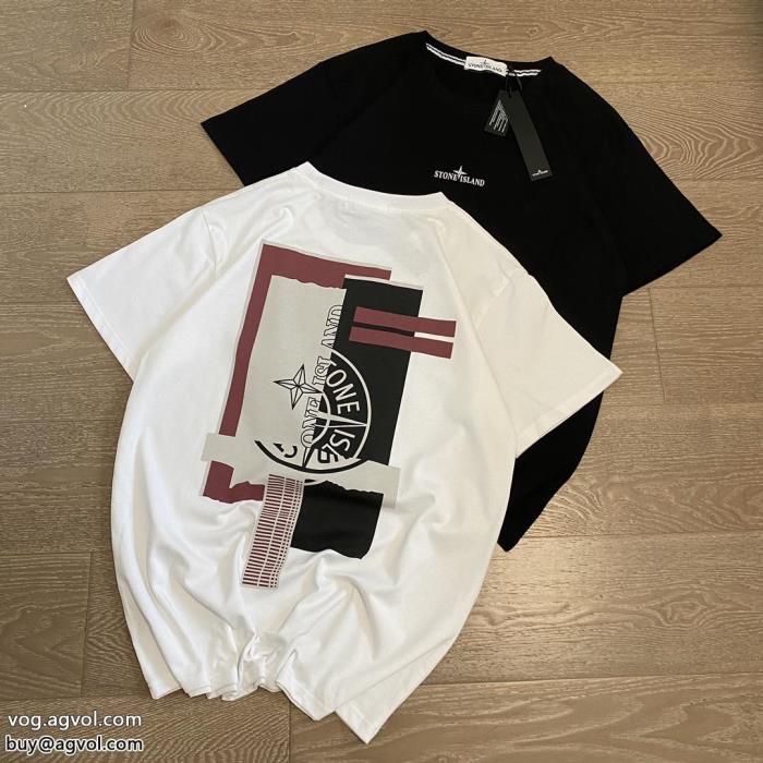 季節感をプラス人気商品プレミアム品質ブランド 品 スーパー コピー半袖TシャツStone Island_0_1