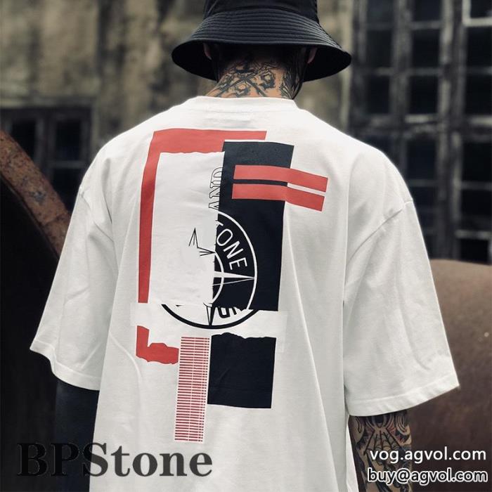 季節感をプラス人気商品プレミアム品質ブランド 品 スーパー コピー半袖TシャツStone Island_0_3