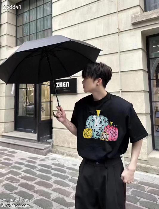 激安 通販 ブランド半袖Tシャツ最安値23SS新作 カジュアルコーデにLOUIS VUITTON_0_3