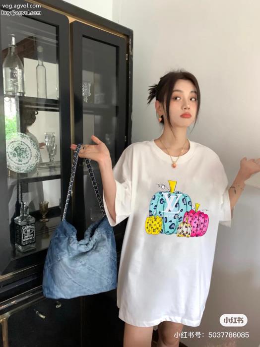 激安 通販 ブランド半袖Tシャツ最安値23SS新作 カジュアルコーデにLOUIS VUITTON_0_4