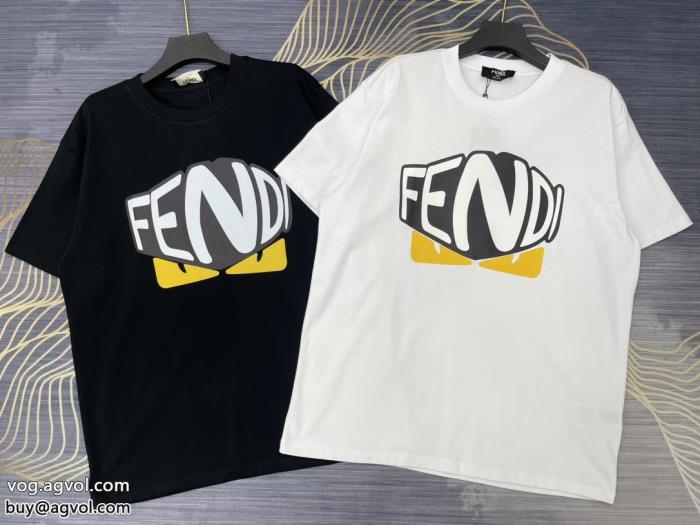 VIPセールでお得ファッションに新しい色半袖Tシャツフェンディブランド 通販 激安_0_0