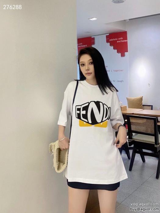 VIPセールでお得ファッションに新しい色半袖Tシャツフェンディブランド 通販 激安_0_2