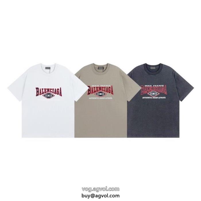 優しげな高級人気色定番人気balenciagaスーパー ブランド コピー半袖Tシャツ_0_1