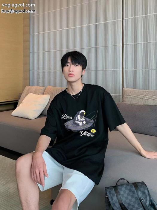 LOUIS VUITTON激安 ブランド半袖Tシャツ夏に向けて気になる大人の華やかさを演出_0_0