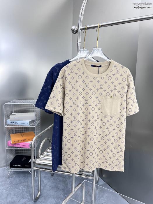 半袖Tシャツスーパー コピー  LOUIS VUITTON夏らしい品格が漂う海外大人気_0_3