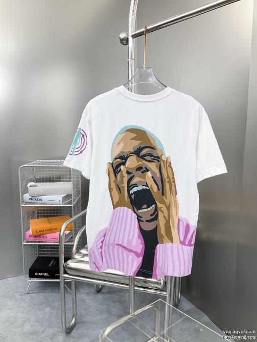 今季流行りの人気新作こなれ感を引き立たせブランド コピー 専門ジバンシー半袖Tシャツ_0_3
