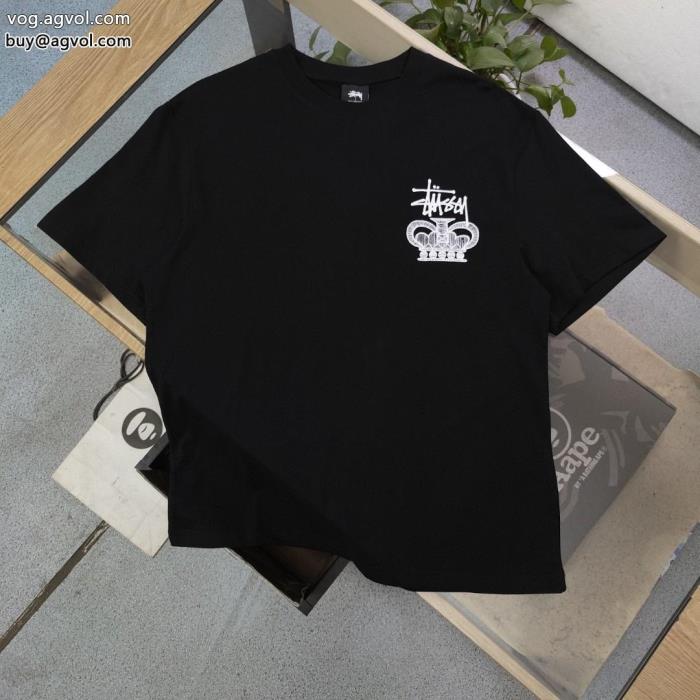 ステューシー定番の人気商品素晴らしい2023の新作スーパー コピー ブランド 専門半袖Tシャツ_0_2