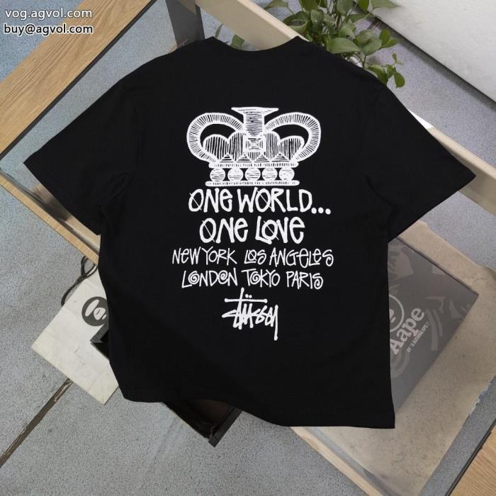 ステューシー定番の人気商品素晴らしい2023の新作スーパー コピー ブランド 専門半袖Tシャツ_0_3