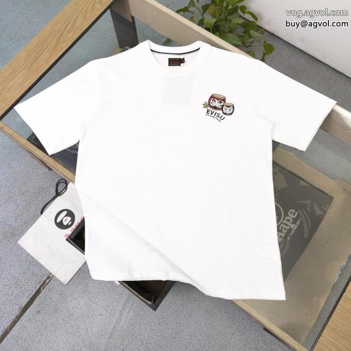 半袖Tシャツブランド コピーEVISU最安値抜け感のある夏着物_0_0