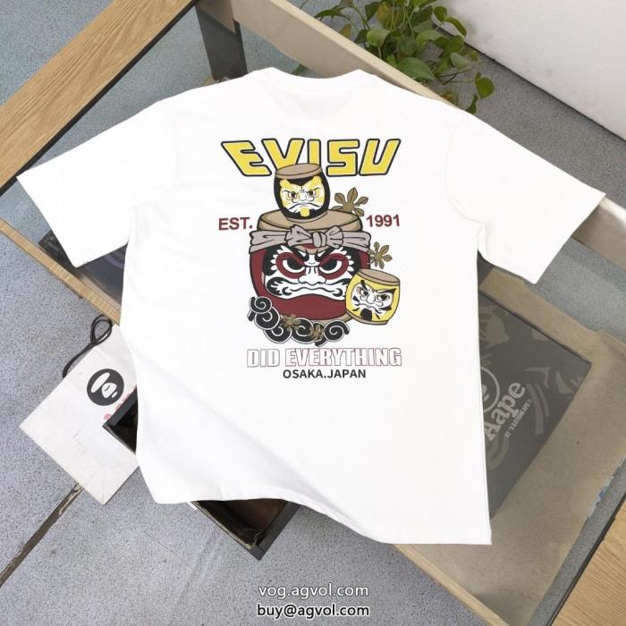 半袖Tシャツブランド コピーEVISU最安値抜け感のある夏着物_0_1
