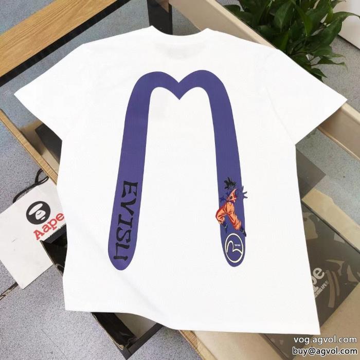 エヴィス数量限定☆2023SS今シーズン人気のアイテム半袖Tシャツスーパー コピー 販売_0_1