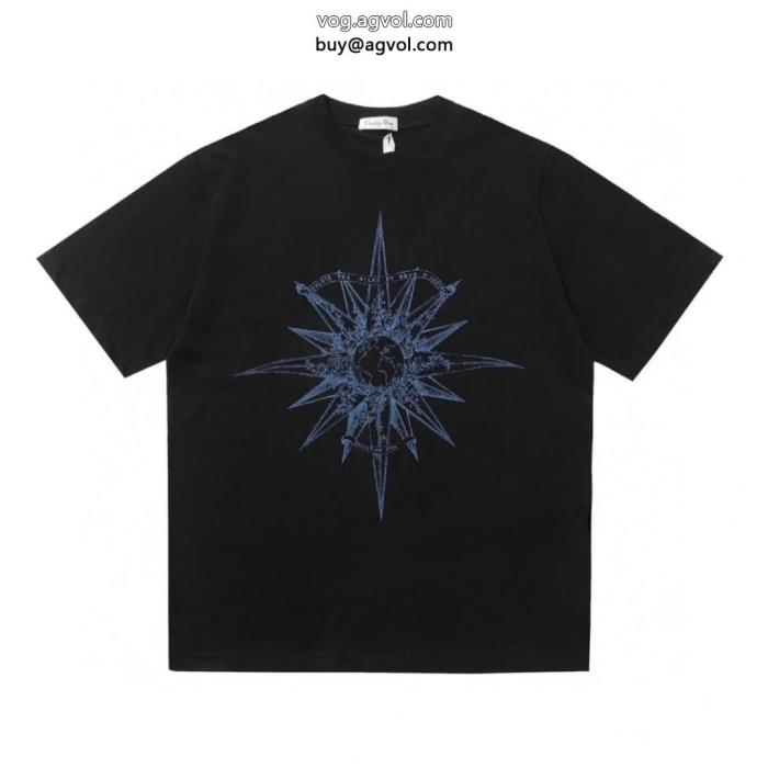 シンプルなデザイン爆発的な人気半袖Tシャツスーパー コピー 品DIOR_0_3
