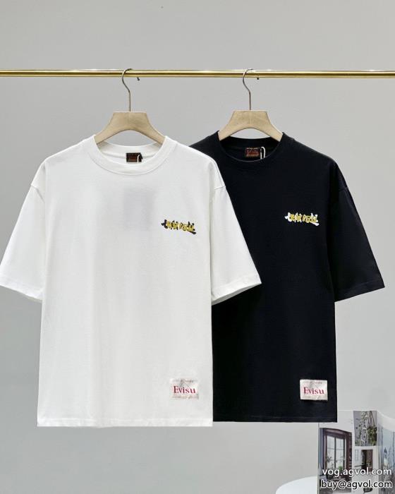 半袖Tシャツシンプルなデザイン大人の華やかさを演出エヴィスコピー 商品 販売_0_2