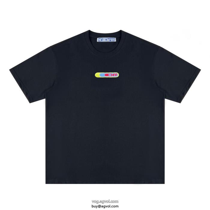 ブランド コピー 販売 スタイルアップ上品韓国ファッションオフホワイト半袖Tシャツ_0_0