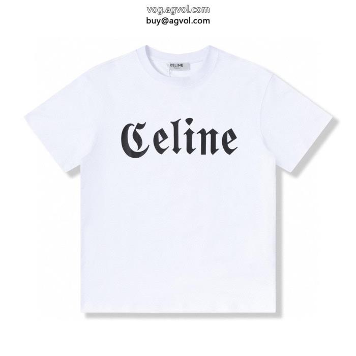 偽 ブランド半袖Tシャツ品のよさを感じさ新作セール価格でCELINE_0_0