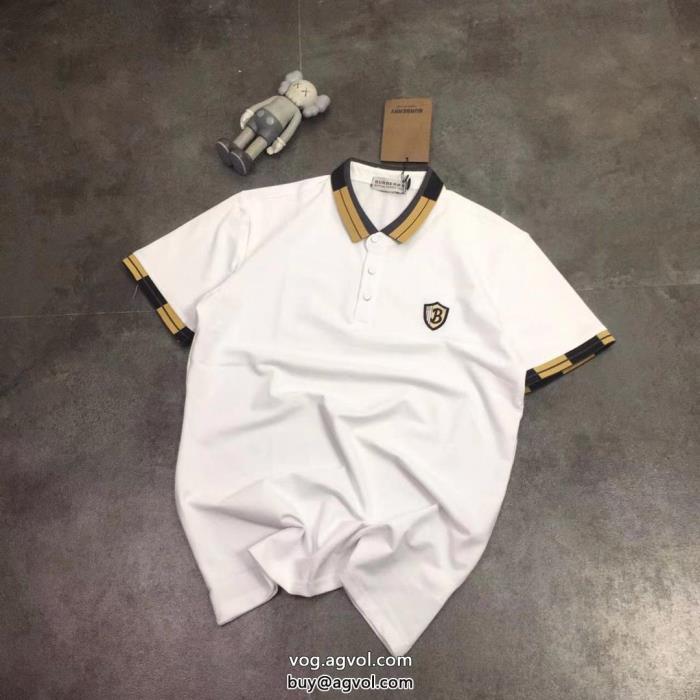 BURBERRY半袖Tシャツ最新で完売確実着まわし抜群カラー偽 ブランド 購入_0_0